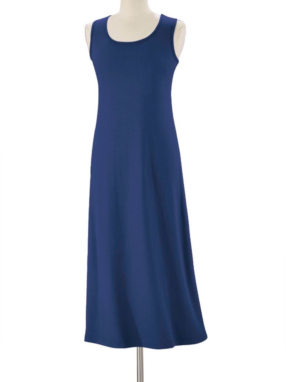 NorthStyle Casual Knit Tank Dress Blue Large NWT IN PACKAGE